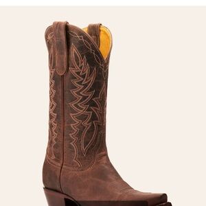 Cavender’s Women’s Burnished Brown Leather Cowboy Boots; Size 7.5; Worn 2-3x